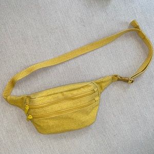 Mustard canvas fanny pack